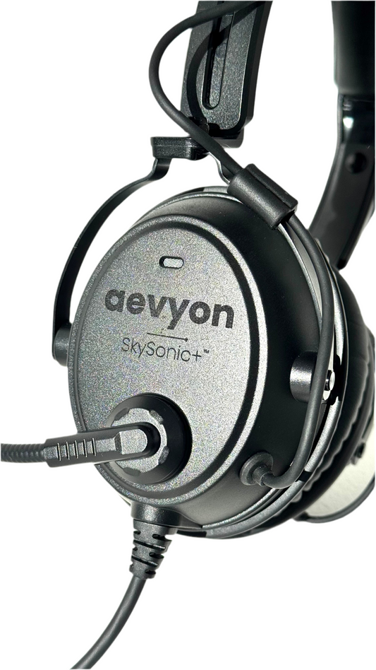 AEVYON SkySonic+ ANR pilot headset noise cancelling bluetooth Bose A30